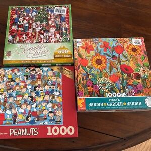 Puzzles Bundle of 3